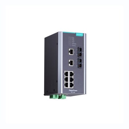 Moxa Iec 61850-3 Mgd Eth. Swtch W/ 8 10/100Baset(X)Ports, Pt-510-Mm-Sc-48 PT-510-MM-SC-48